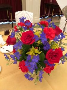 イベント会場のテーブル花｜「ハナコー生花」　（三重県志摩市の花キューピット加盟店 花屋）のブログ