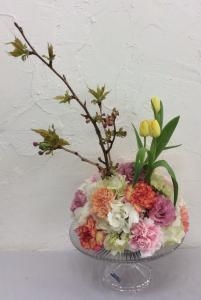 春のテーブル花｜「ハナコー生花」　（三重県志摩市の花キューピット加盟店 花屋）のブログ