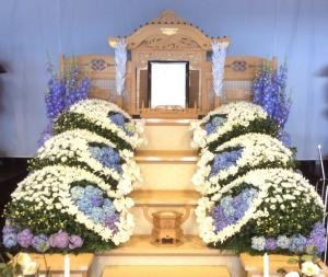 花祭壇　作成しました。｜「ハナコー生花」　（三重県志摩市の花キューピット加盟店 花屋）のブログ