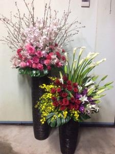 ちょっと豪華なお祝いの花お届けしました。｜「ハナコー生花」　（三重県志摩市の花キューピット加盟店 花屋）のブログ