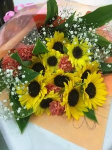 夏の花束｜「ハナコー生花」　（三重県志摩市の花キューピット加盟店 花屋）のブログ