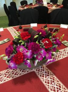 イベント用テーブル花｜「ハナコー生花」　（三重県志摩市の花キューピット加盟店 花屋）のブログ