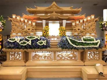 花祭壇（船と魚）｜「ハナコー生花」　（三重県志摩市の花キューピット加盟店 花屋）のブログ