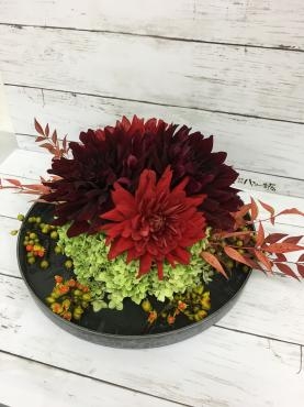 秋のテーブル花｜「ハナコー生花」　（三重県志摩市の花キューピット加盟店 花屋）のブログ