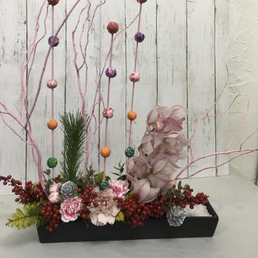 正月アレンジ｜「ハナコー生花」　（三重県志摩市の花キューピット加盟店 花屋）のブログ
