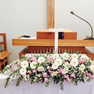 キリスト教の葬儀の花｜「ハナコー生花」　（三重県志摩市の花キューピット加盟店 花屋）のブログ