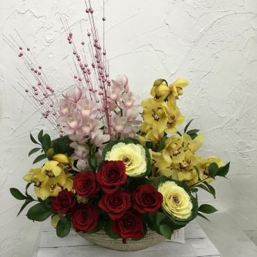 お祝いのアレンジ｜「ハナコー生花」　（三重県志摩市の花キューピット加盟店 花屋）のブログ