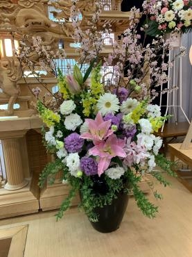 祭壇（壺）｜「ハナコー生花」　（三重県志摩市の花キューピット加盟店 花屋）のブログ