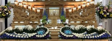 花祭壇（波）｜「ハナコー生花」　（三重県志摩市の花キューピット加盟店 花屋）のブログ