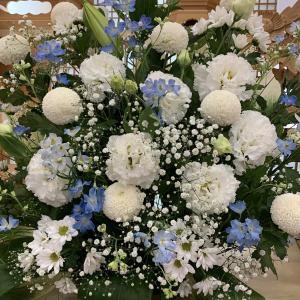 祭壇アレンジ｜「ハナコー生花」　（三重県志摩市の花キューピット加盟店 花屋）のブログ