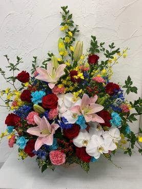 御祝のアレンジ｜「ハナコー生花」　（三重県志摩市の花キューピット加盟店 花屋）のブログ