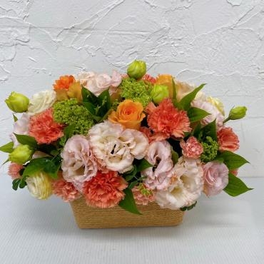 お誕生日のお祝いアレンジ｜「ハナコー生花」　（三重県志摩市の花キューピット加盟店 花屋）のブログ