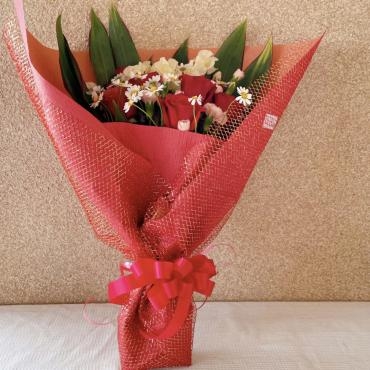 金婚式のお祝い花束｜「ハナコー生花」　（三重県志摩市の花キューピット加盟店 花屋）のブログ