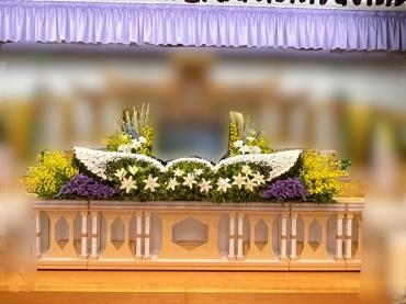 祭壇お届けしました｜「ハナコー生花」　（三重県志摩市の花キューピット加盟店 花屋）のブログ