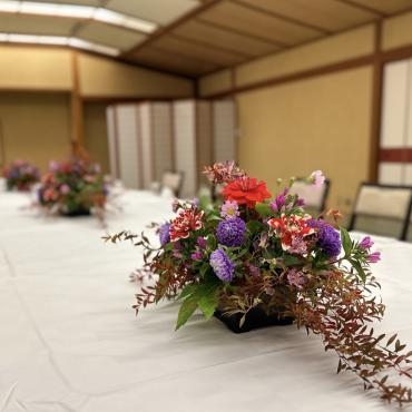 秋の婚礼装花(和風)｜「ハナコー生花」　（三重県志摩市の花キューピット加盟店 花屋）のブログ