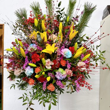 お祝いのスタンド花お届けしました｜「ハナコー生花」　（三重県志摩市の花キューピット加盟店 花屋）のブログ